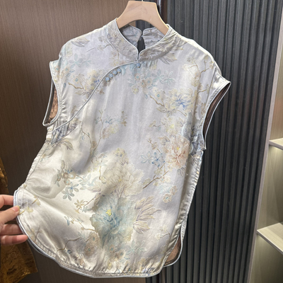 【浮生若梦】重磅老料新中式提花国风盘扣上衣