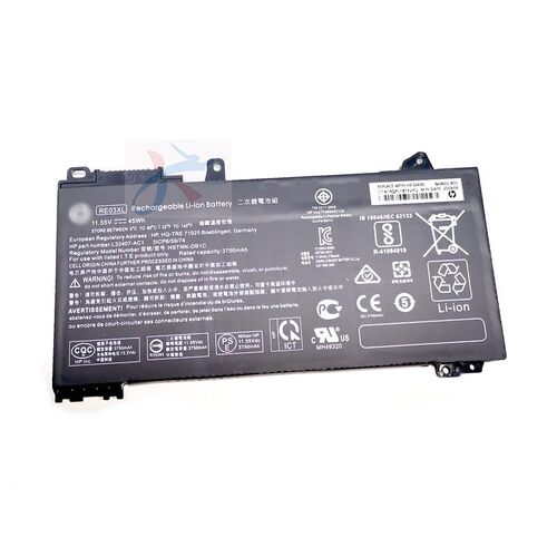 RE03XL适用ProBook430 445G6 zhan战66Pro13/14/15G2/3电池RF03XL
