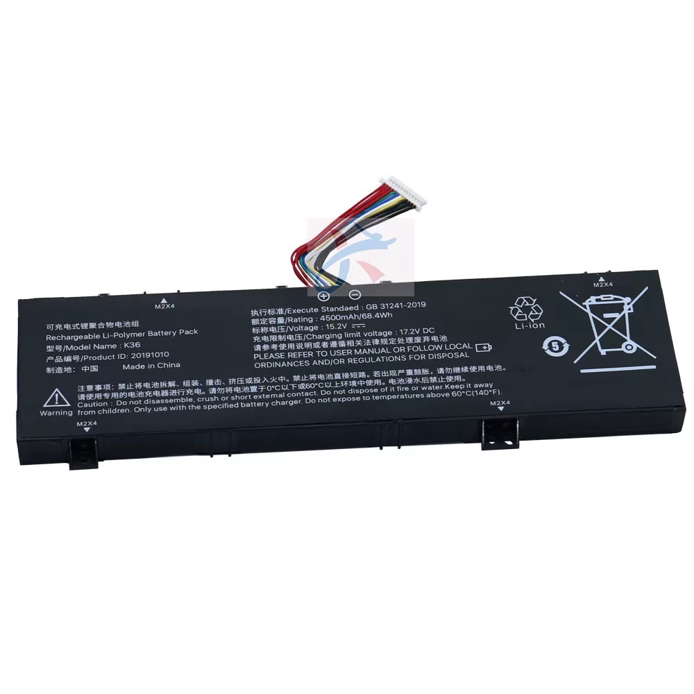 适用G神G16 星战联盟GX2 宝扬M15X 神盾15NX/RX ENZ恩硕K/N36电池
