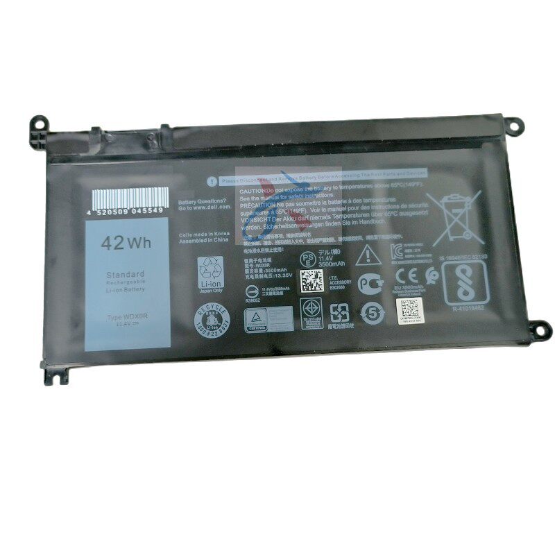 WDX0R电池适用戴尔Inspiron14-7472 5379 5488 5567/70/80/88/90