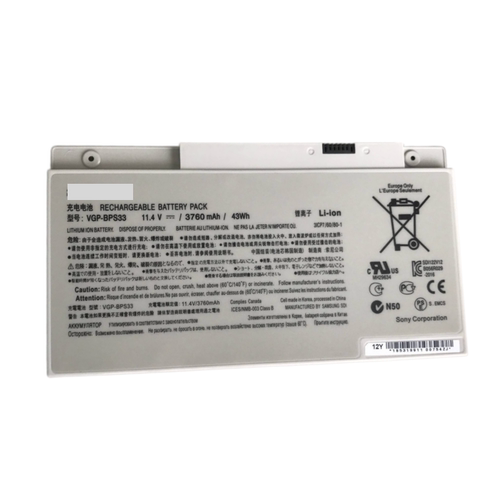 VGP-BPS33适用VAIO索尼SVT1511M1E SVT-14 SVT14118CC笔记本电池