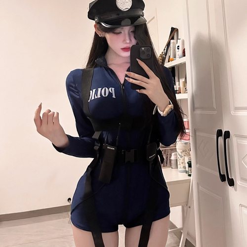 兔子警官战袍御姐性感女警cos服空姐OL秘书套装女角色扮演服装