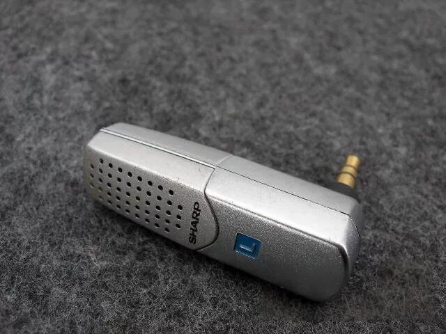 夏普SHARP话筒 麦克风MC-PS1立体声 MD录音机录音笔笔记本麦克风