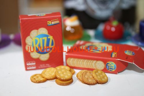 迷你玩具微缩食玩饼干模型