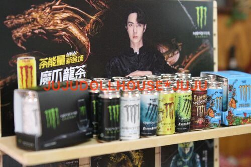 迷你玩具微缩食玩王一博同款模型