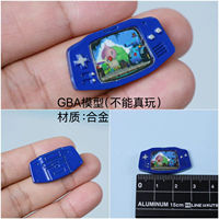 Mini toys, miniature food toy house, 6-12 points, classic game console model simulation items thumbnail 5