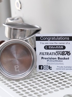 现货澳洲Pullman咖啡专业比赛级粉碗提高萃取率咖啡机58.5通用