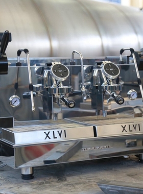 意大利XLVI Steamhammer半自动双头电控咖啡机pid显示高端拉杆