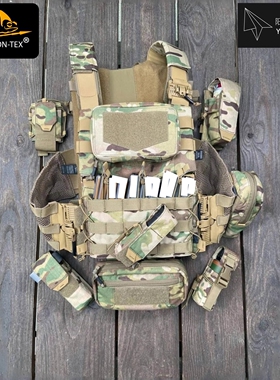HELIKON赫利肯 GMS模块化战术背心运动健身训练户外胸挂快拆配件