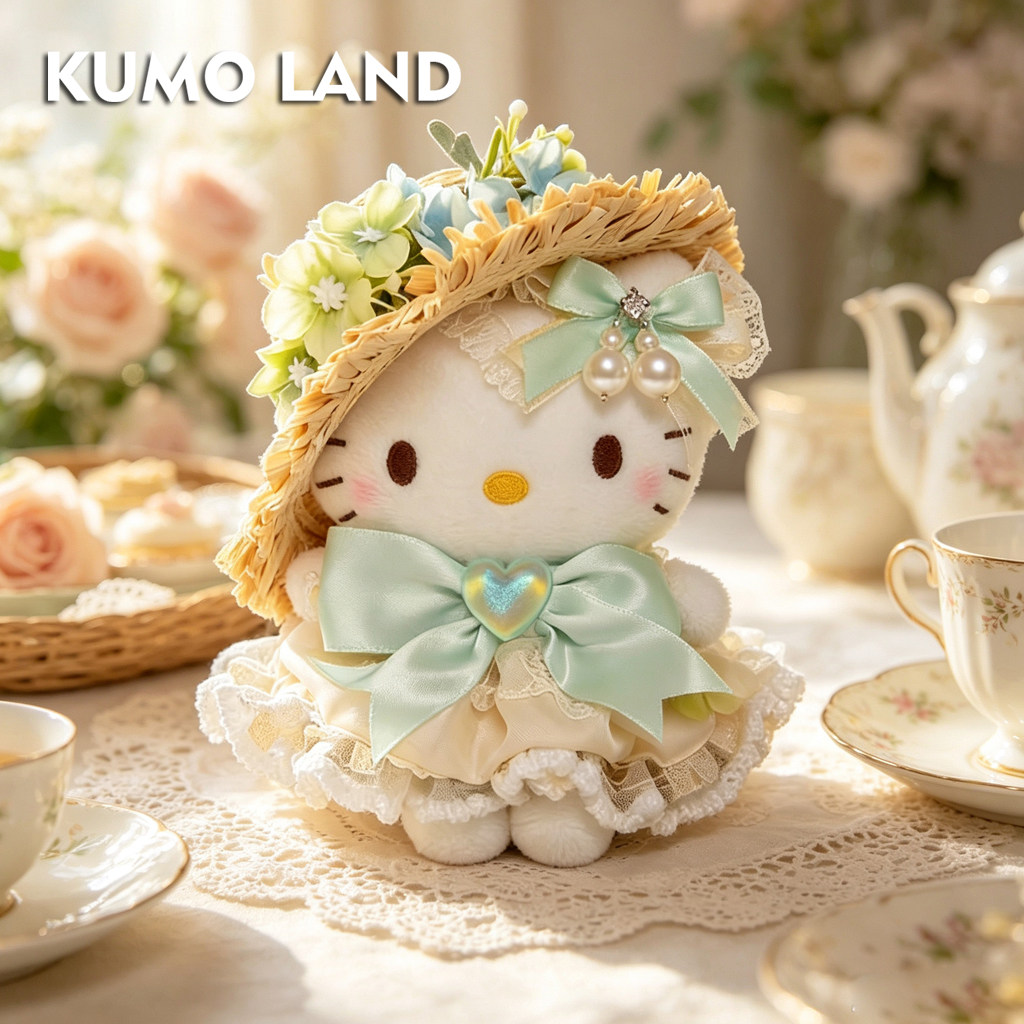 Kumo land凯蒂猫哈喽kitty玩偶包包挂件可爱毛绒包挂饰女生礼物