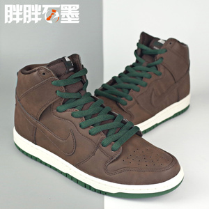 Nike高帮皮面板鞋男联名