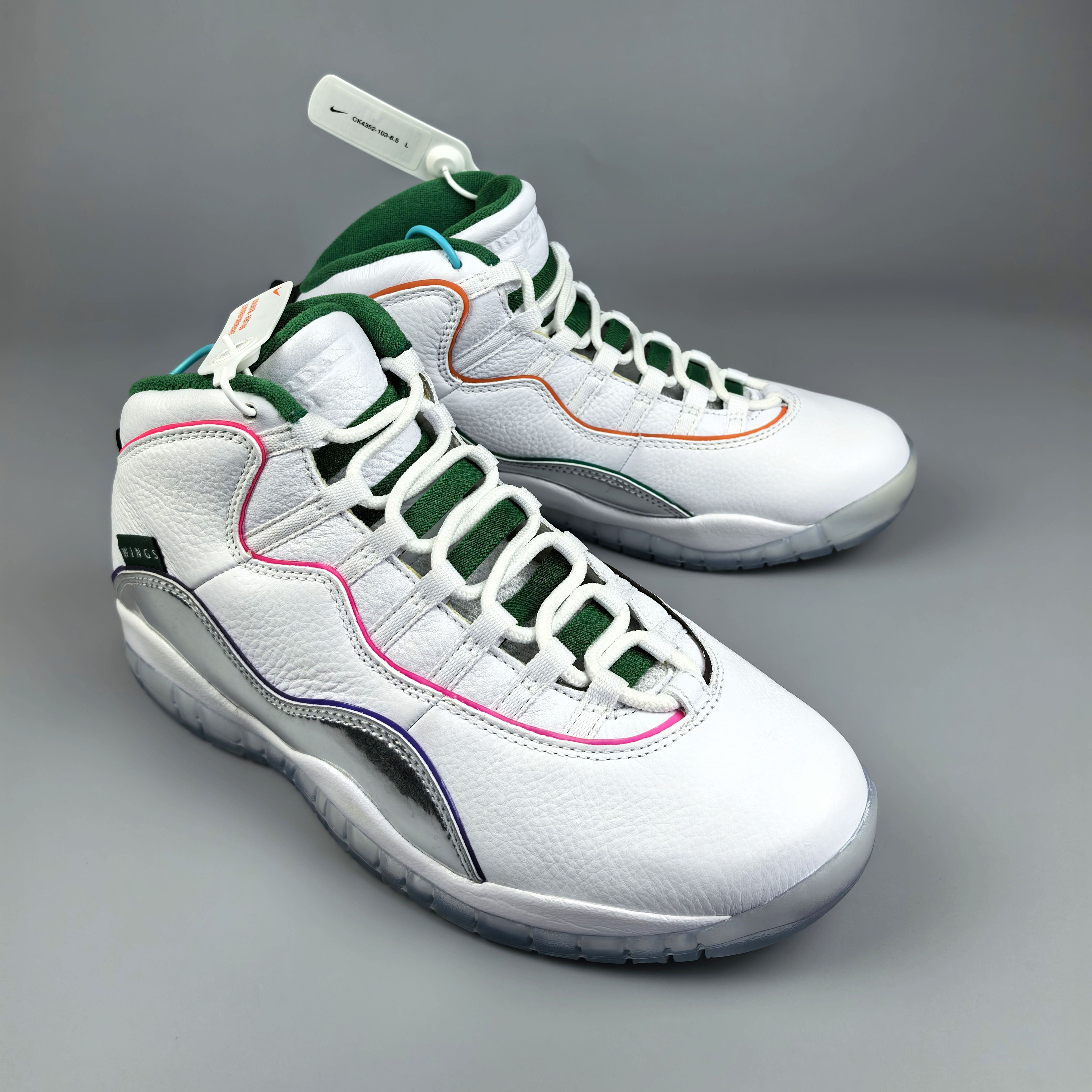 AIR JORDAN AJ10 Wings乔十正代复古篮球鞋CK4352-103