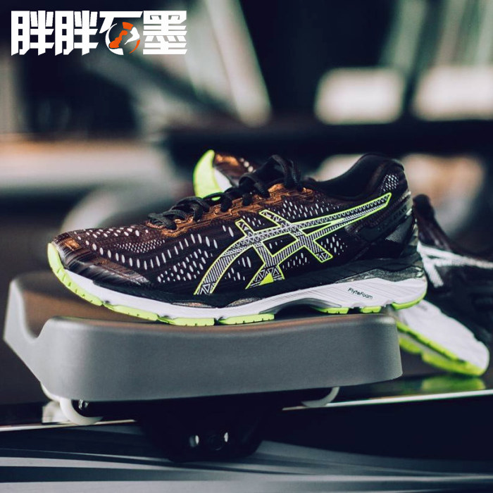 胖胖石墨Asics Kayano 23亚瑟士K23高阶稳定男跑鞋T6A1N-2590反光