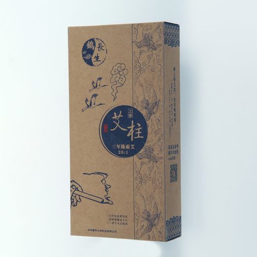 陈年加粗艾柱艾条三年艾灸柱艾炷艾草柱湖北蕲春艾条柱家用长生鹤 - 封面