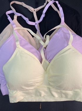 美背小文胸 舒适Y背 背心式文胸瑜伽女士女生