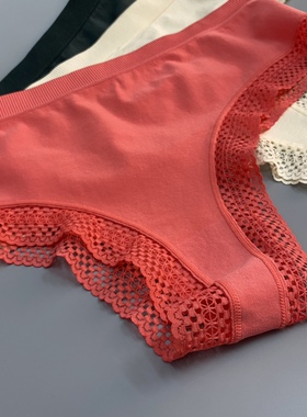 XL 胖mm 女士T裤内裤花边无缝运动