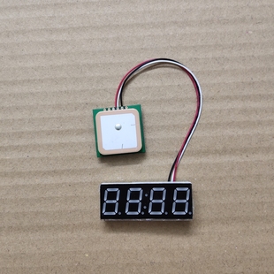 卫星车速表 GPS时速表 北斗时钟 速度码表测速模块极速显示器有线