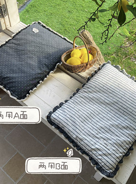 TOKKI猫狗通用波点蕾丝睡眠垫