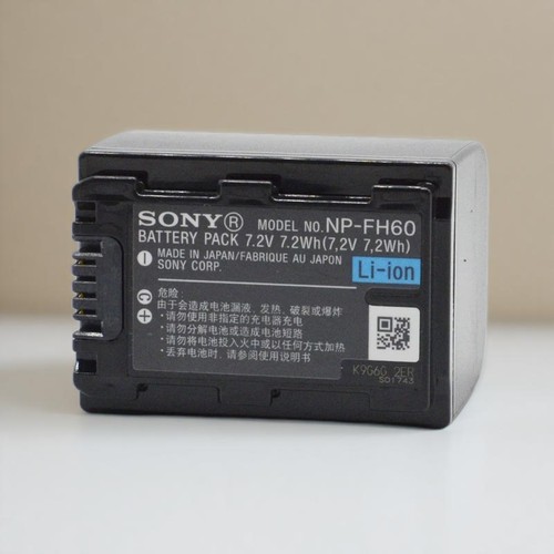 索尼 NP-FH60 原装 XR100 105 106 XR200 XR500 520 摄像机 电池