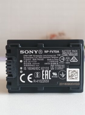 原装Sony/索尼NP-FV70A电池FV50摄像机AX700 AX60 45 CX680 AX100
