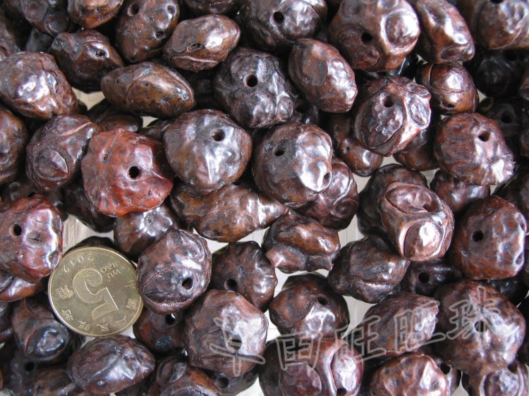 diy原籽小鬼脸散珠菩提籽种特价