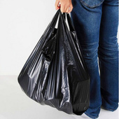 包邮 加厚背心垃圾袋厨房家用手提式 马甲袋一次性塑料袋满5件