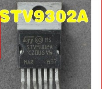 全新原装   STV9302A  【 认准尾数A 】 场扫描集成