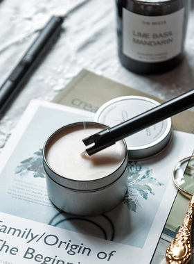 香薰蜡烛专用点火器工具USB充电电弧点火枪脉冲打火机防风