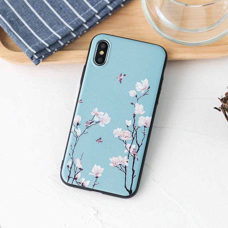 中国风木兰花nova4荣耀V华为P30全包P20/10女mate20 X Pro手机壳9|msdalam kategori Aksesori Digital 3C, Aksesori telefon bimbit, Kes telefon bimbit/Shell - dari Buy2taobao.com untuk memberikan perkhidmatan ejen Taobao profesional membeli