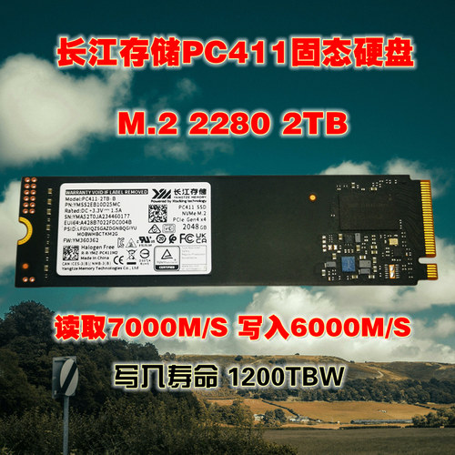 长江存储22802TBM2高速固态升级