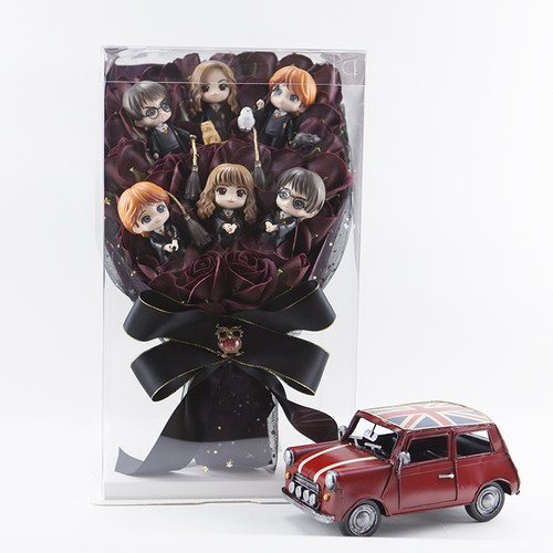 哈利波特排球少年玩偶花束生日