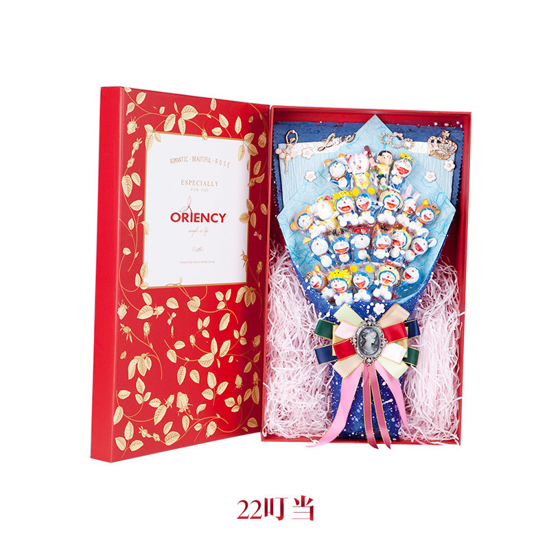 卡通生日闺蜜礼物送女友蓝胖子叮当猫蜡笔小新手办情人节玩偶花束在类目 鲜花速递/花卉仿真/绿植园艺, 卡通花/巧克力花（新）, 卡通花中 - 来自Buy2taobao.com提供专业的淘宝代购服务