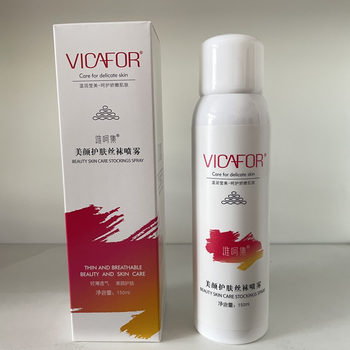 维呵集美颜护肤丝袜喷雾防护隔离清爽无忧150ml保湿