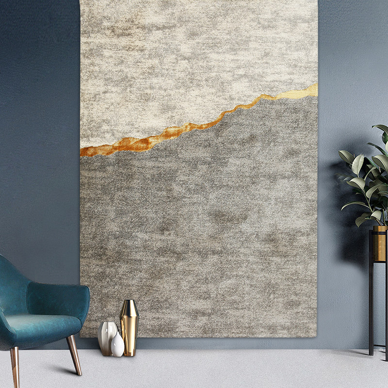 轻奢现代简约地毯进口北欧新中式样板间客厅卧室茶几地垫中国风格在类目 居家布艺, 地毯中 - 来自Buy2taobao.com提供专业的淘宝代购服务