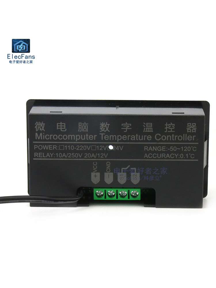 323高器精度温度控制数显温控器模块0控w温开关板12v/24v/220v