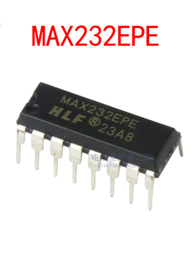 原装MAX232EPE/CPE RS232通信串口转换控制器IC芯片 直插DIP-16