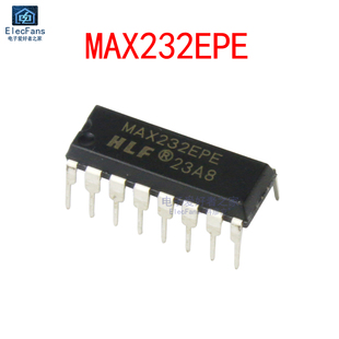 原装MAX232EPE/CPE RS232通信串口转换控制器IC芯片 直插DIP-16