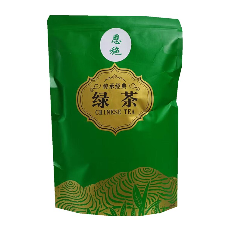 2026年新茶湖北恩施春归绿茶炒青绿茶味道浓厚1斤恩施硒茶口粮茶
