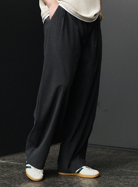 BPCALL 25SS 泽口西裤日系阔腿裤流坠感夏季新品宽松男女通款