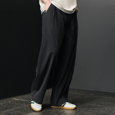 BPCALL 25SS 泽口西裤日系阔腿裤流坠感夏季新品宽松男女通款