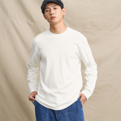 BPCALL 1.0纯棉标准长袖 秋冬日系重磅加厚纯色内打底多色T恤男女