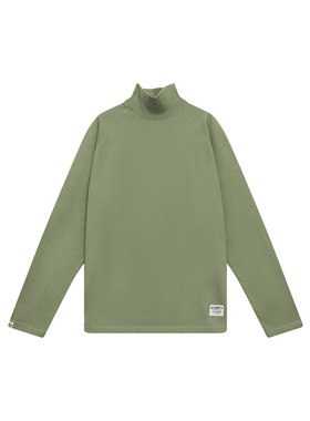 BPCALL23AW 格雷系插肩廓形纯棉长袖美式百搭CityBoy高领打底衫