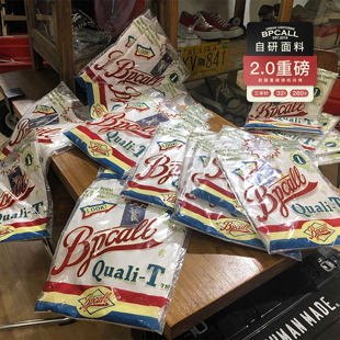 T恤商场同款 BPCALL 2.0重磅纯棉三本针vintage日本纯棉厚32织短袖