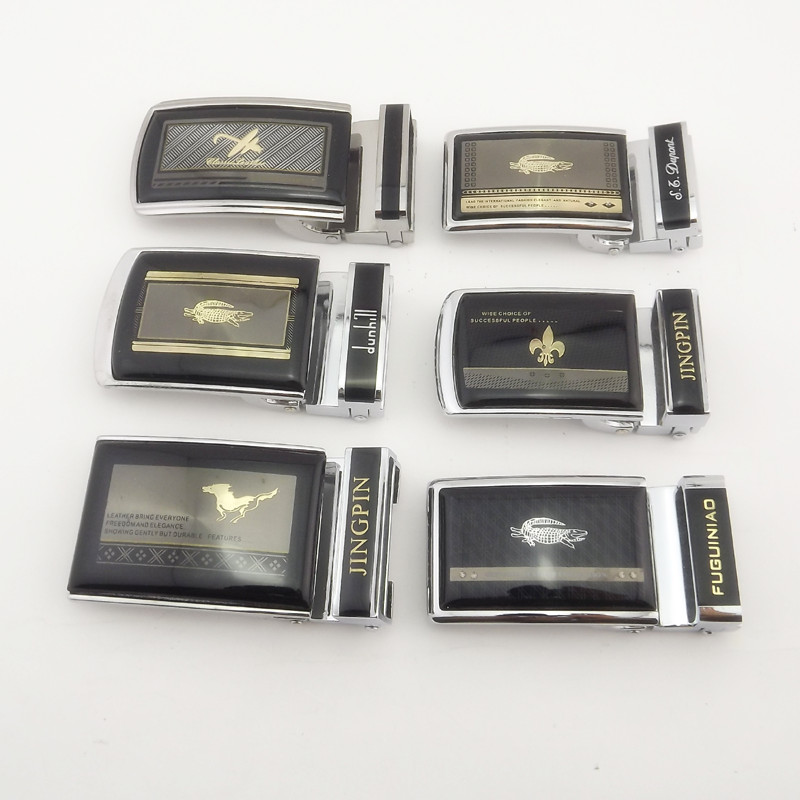 男士皮带自动扣平滑扣腰带皮带头