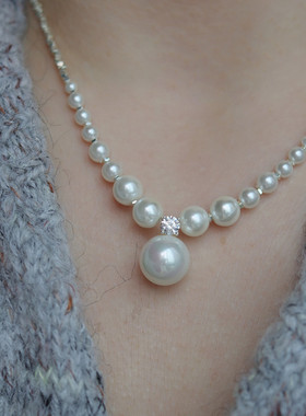 AimeeDsign925银珍珠女性渐变