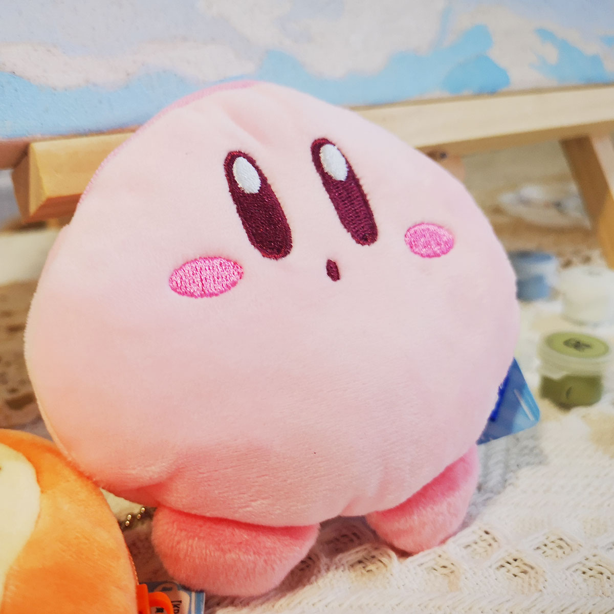 thumbnail for Japanese Kirby Hosa plush Coin Purse, Girl's Heart Bag, Pendant, Accessories, Couple, Car Keychain, Doll Charm