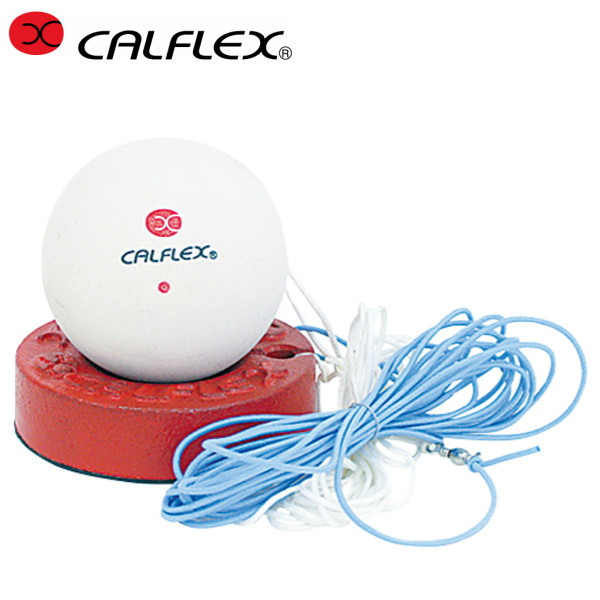日本进口CALFLEX 软式网球训练器软体练习器材松紧带软式网球