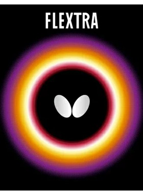 日本正品Butterfly蝴蝶底板专用胶皮Flextra防守易控球型反胶套胶