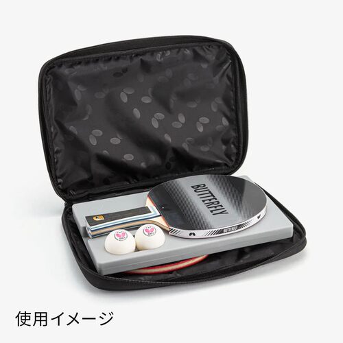 日本Butterfly蝴蝶乒乓球拍套拉链高端方形拍套便携球拍收纳包