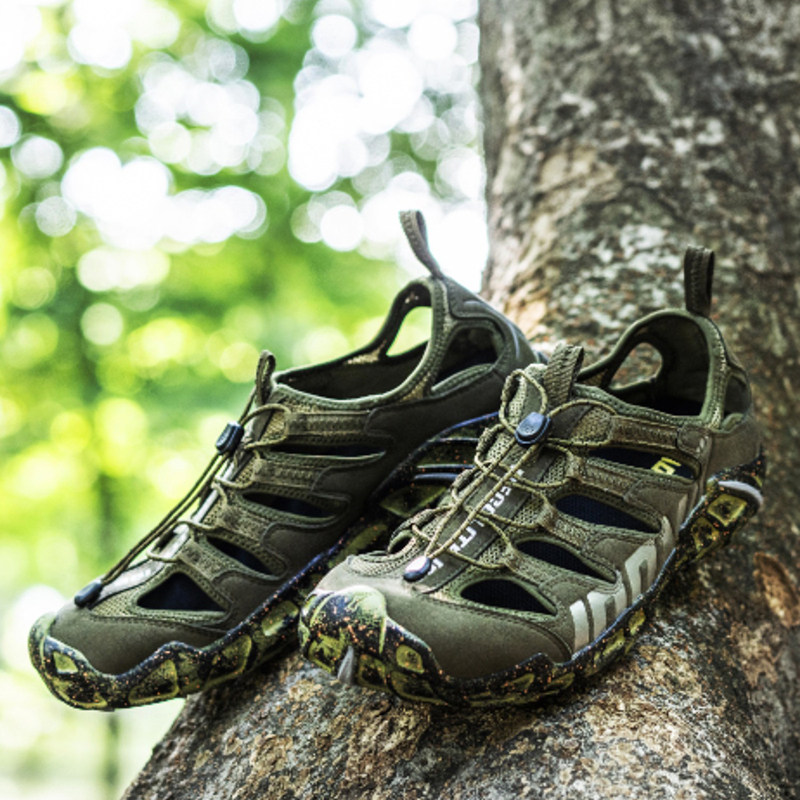 inov-8登山徒步鞋运动凉鞋军绿色